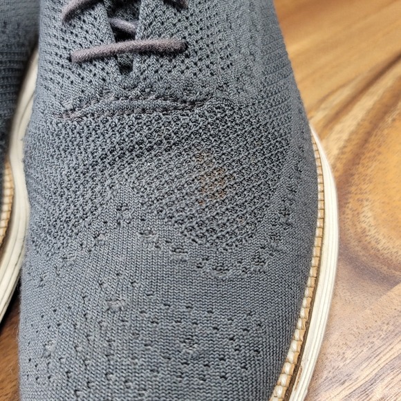 Cole Haan Original Grand Stitchlite Wingtip Oxfords Grey Mens Size 11.5 M C27961 main image 11